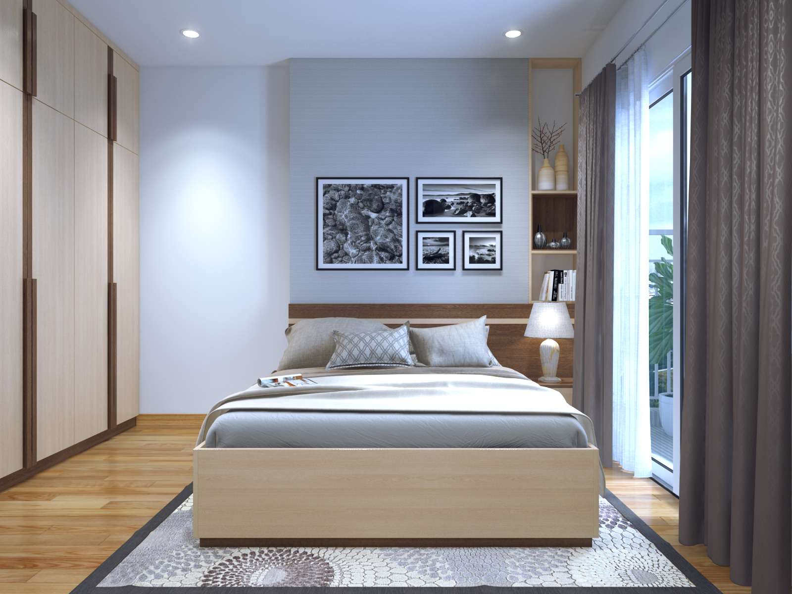 Thiết kế nội thất để tối ưu hóa công năng phòng ngủ chính 2