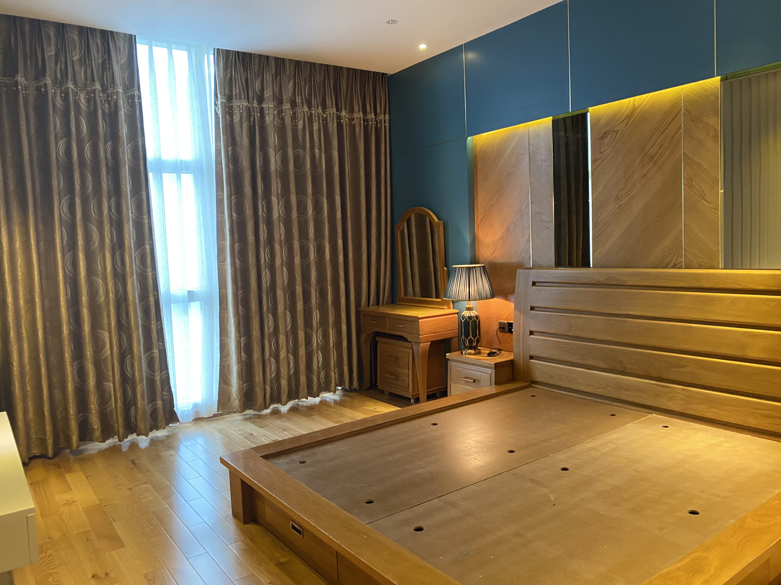 Thiết kế và thi công nội thất phòng ngủ cao cấp cho căn hộ the Estella